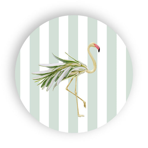 Mykonos - Pink Flamingo Trivet - Ceramic