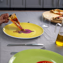 Lot De 4 Assiettes - Décor Poulpe