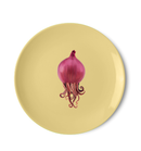 Lot De 4 Assiettes - Décor Poulpe