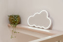 Espejo decorativo de neón con luces LED - White Cloud Decor