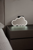 Espejo decorativo de neón con luces LED - White Cloud Decor