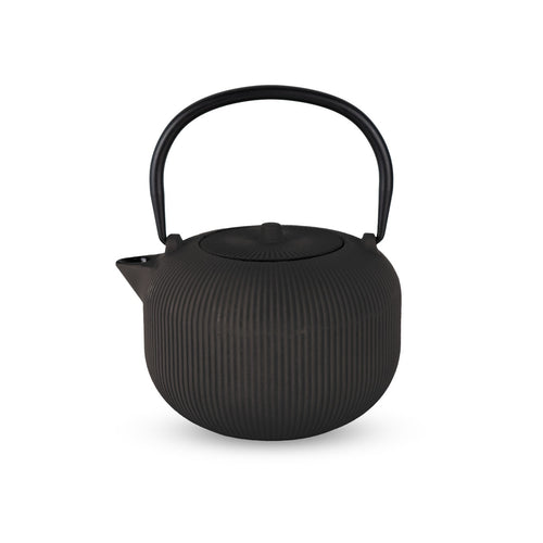 Osaka - Teapot - Black - Metal - 1L