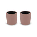 Osaka - Set De 2 Tasses - Rose Poudré - Métal