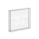 Enseigne Néon Avec Cadre En Plexiglas - Décoration C'Est La Vie