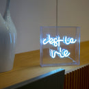 Enseigne Néon Avec Cadre En Plexiglas - Décoration C'Est La Vie