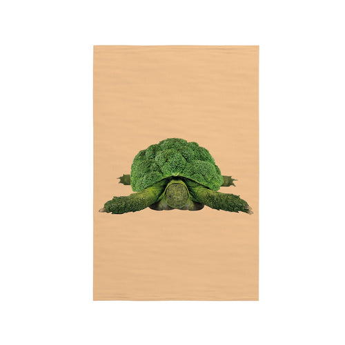 Torchon 100% Lin 50X65Cm - Décoration Chou-Fleur