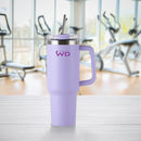 Mug Américain En Acier Inoxydable - Lilas