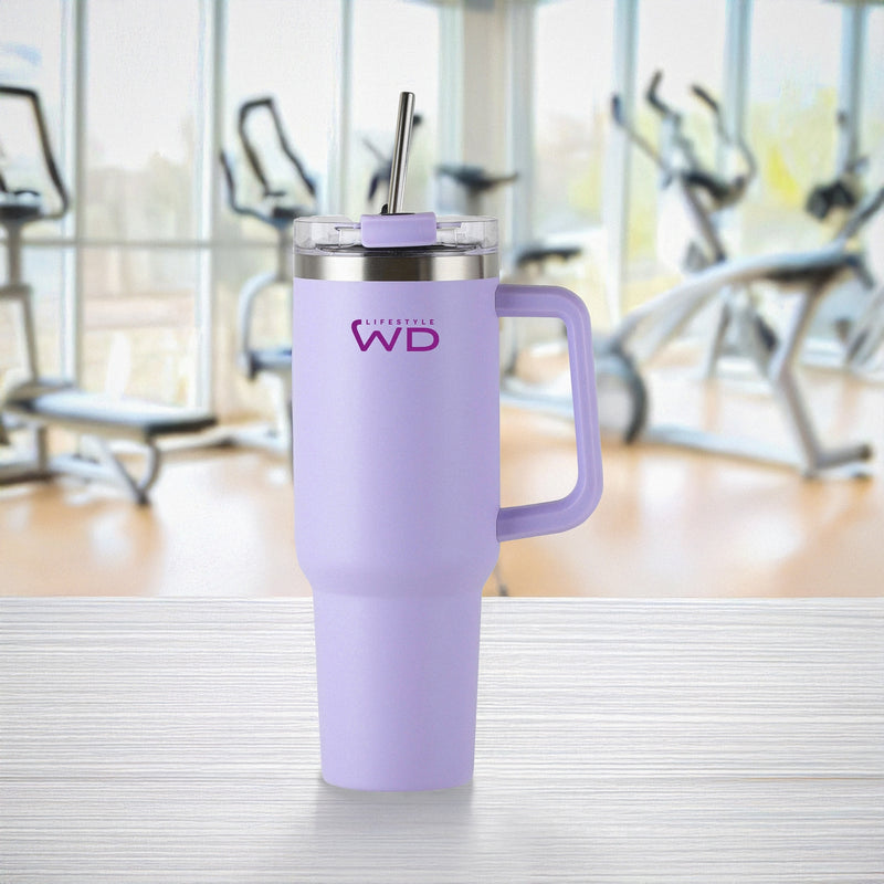 Mug Américain En Acier Inoxydable - Lilas