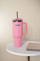 Miami - Mug Américain - Rose - Métal