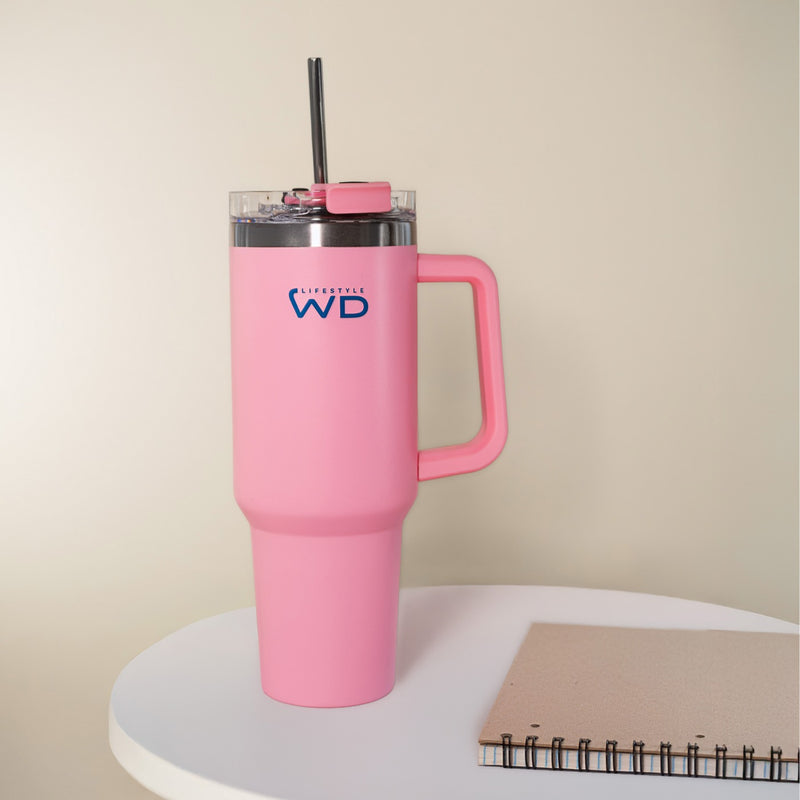 Miami - Mug Américain - Rose - Métal