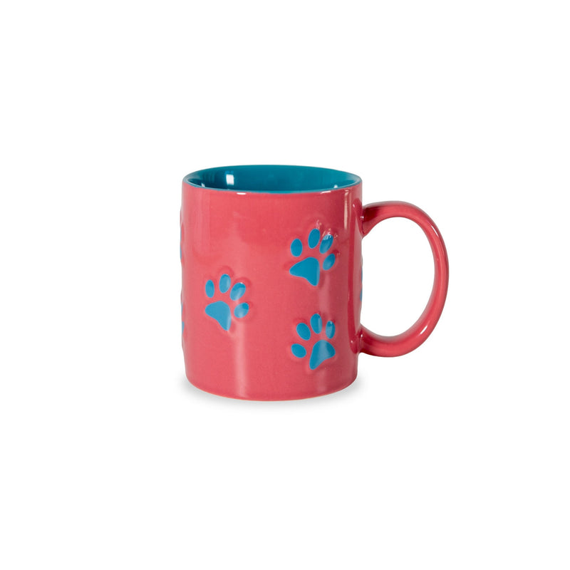 Wellington - Lot De 2 Mugs Patte Bleues - Céramique
