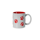 Wellington - Lot De 2 Mugs Patte Rouges - Céramique