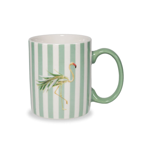 Mykonos - Set of 2 Flamingo Mugs - Ceramic - 330ml