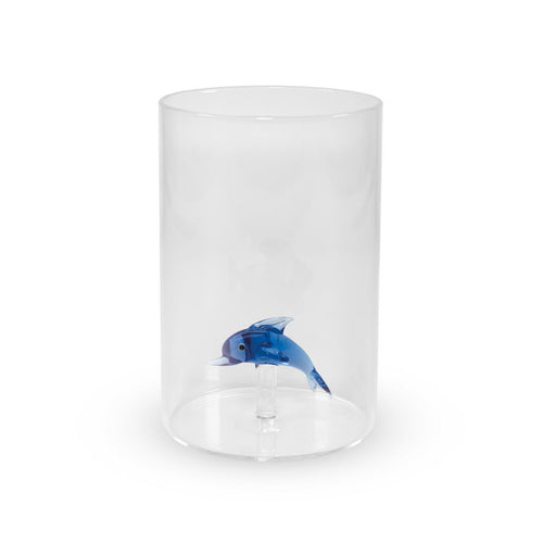 Monterey - Lot De 2 Gobelets Dauphins - Verre Borosilicate