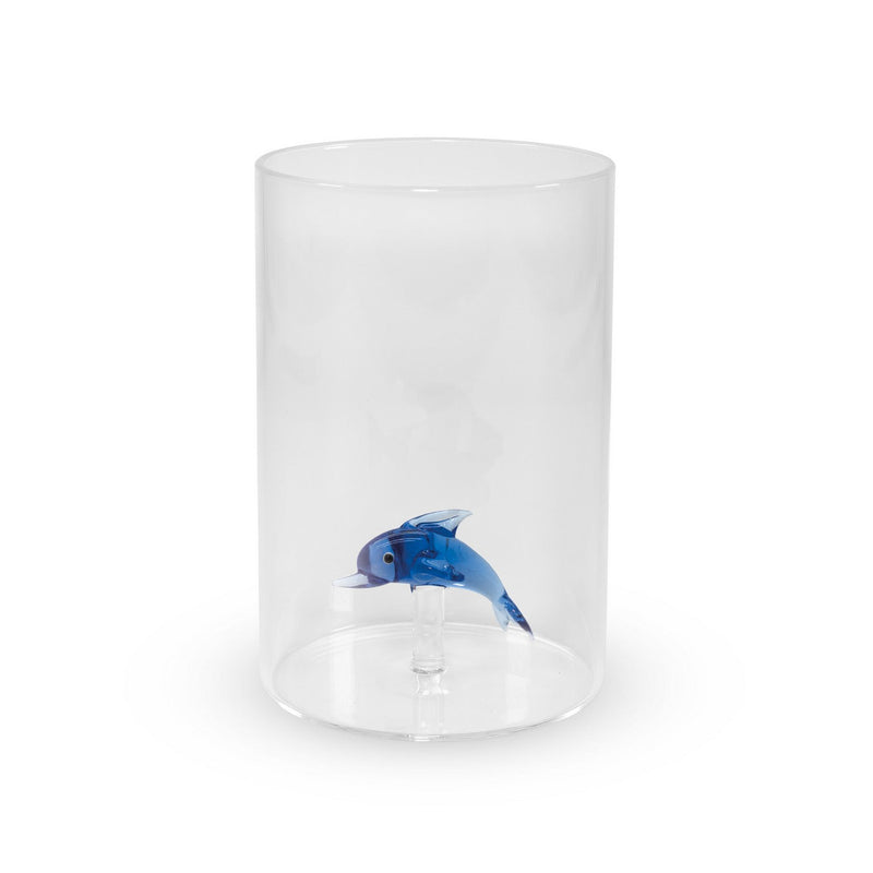 Monterey - Lot De 2 Gobelets Dauphins - Verre Borosilicate
