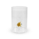 Monterey - Lot De 2 Gobelets Poisson Tropical Dorés - Verre Borosilicate