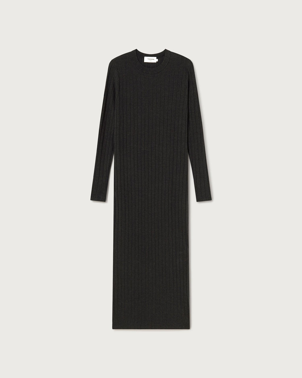 Robe En Laine Noire Gina