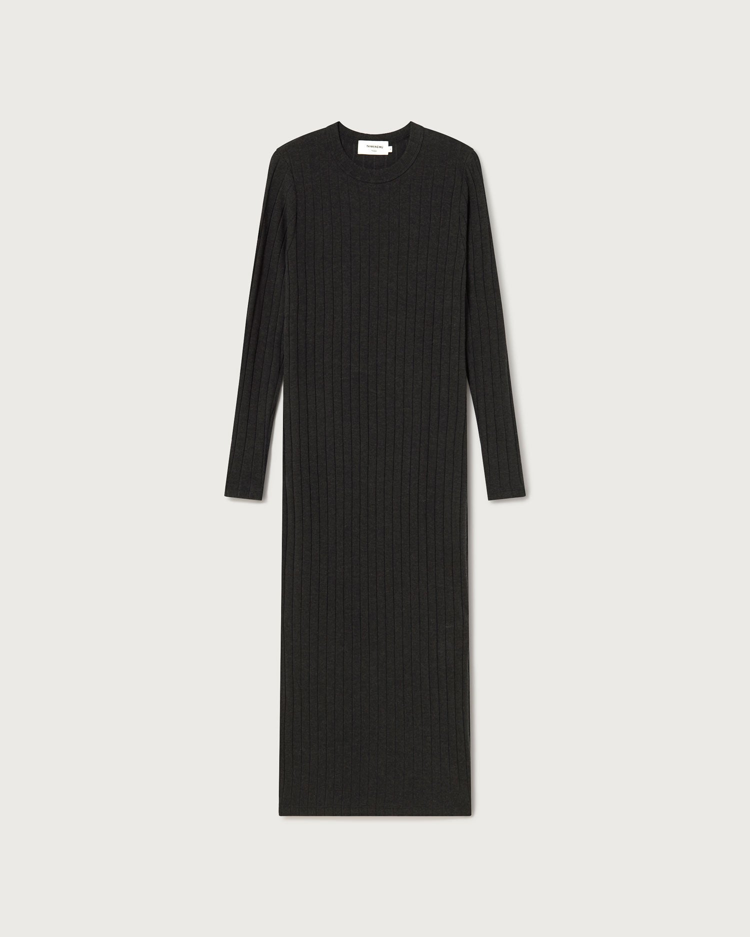 Robe En Laine Noire Gina