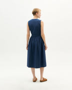 Vestido navy Seersucker Amapola-3