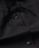 Gabardina negro Kusama sostenible - silueta 2