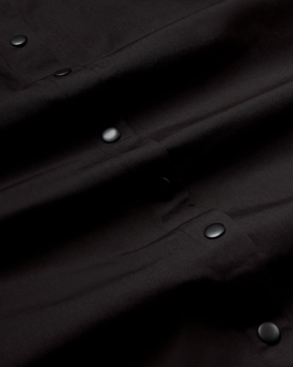Black Kusama sustainable trench coat - silhouette 5