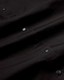 Gabardina negro Kusama sostenible - silueta 5