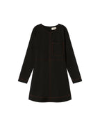 Vestido negro Melissa sostenible-silueta-1
