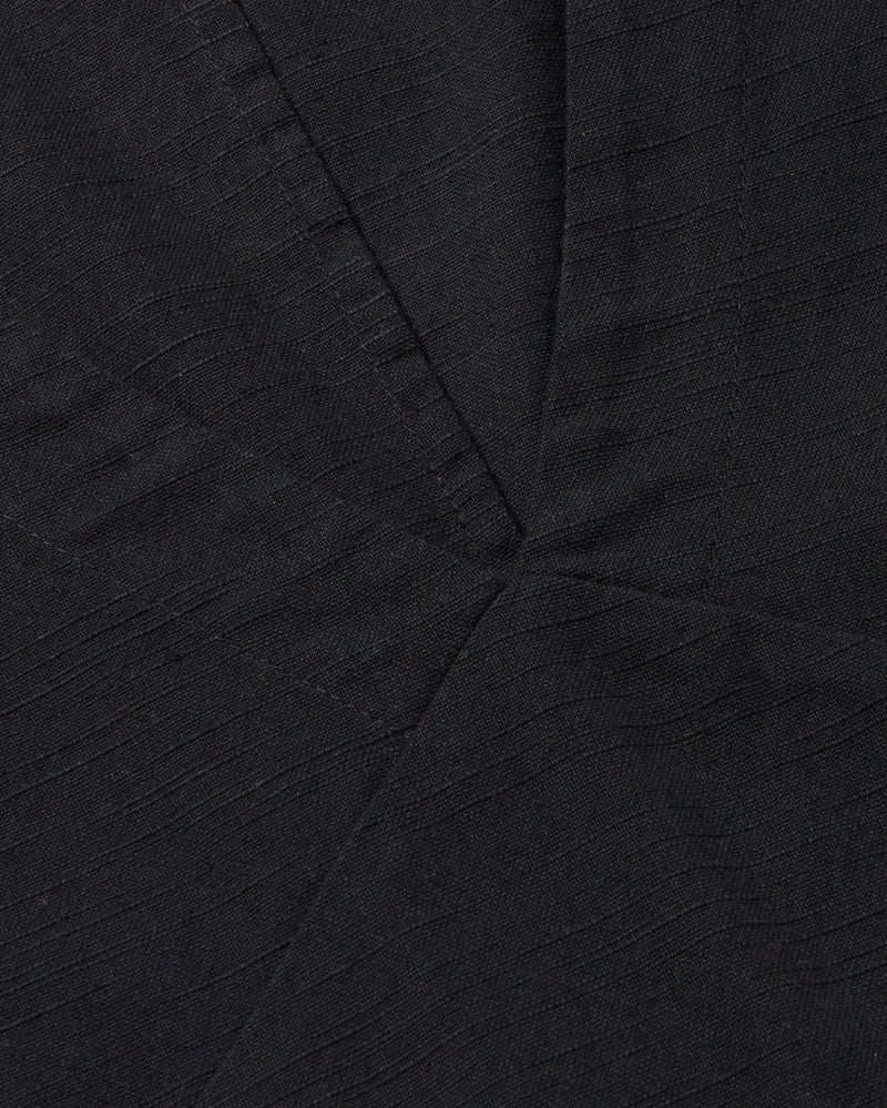 Vestido negro Kim sostenible - silueta 2