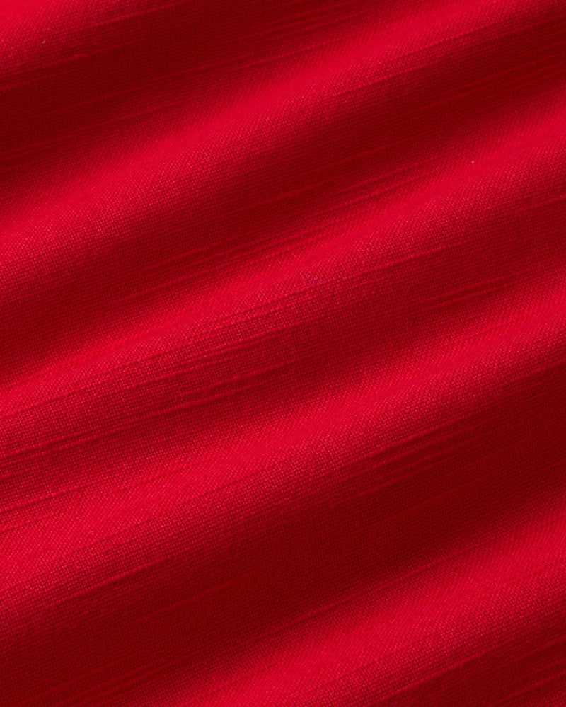 Vestido rojo Kim sostenible - silueta 2