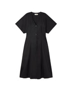 Vestido black Laura sostenible - silueta 1
