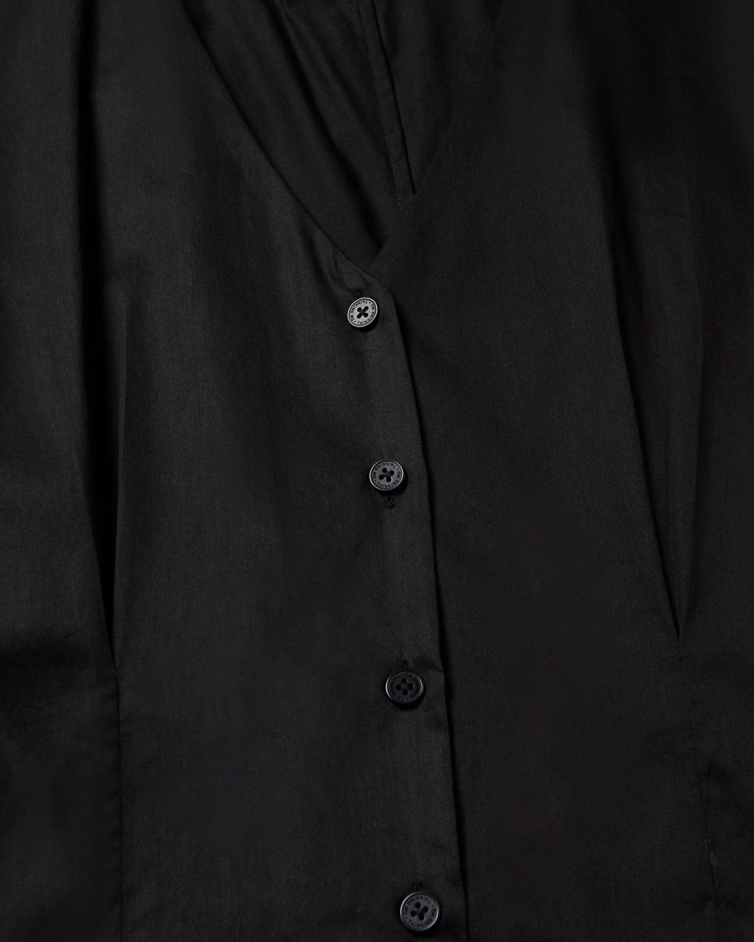 Vestido black Laura sostenible - silueta 3