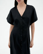 Black dress Laura sostenible-3