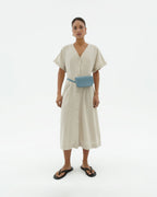 Vestido crudo hemp Laura sostenible-1