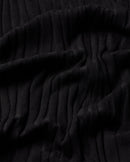 Vestido negro punto Sade sostenible - silueta 4