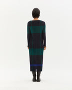 Robe Plissée À Carreaux Myrtle