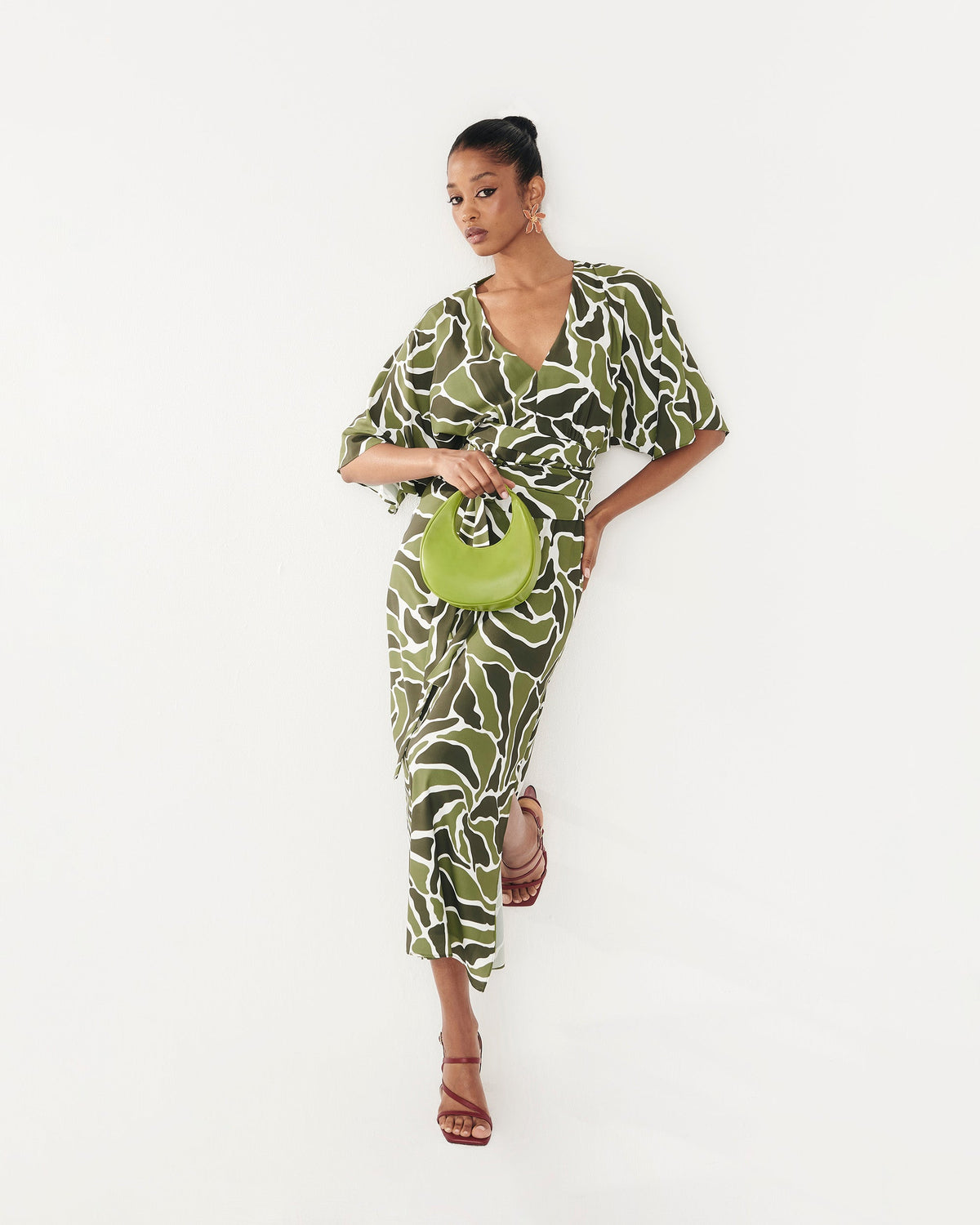 Kyoto Arrecife Verde Dress