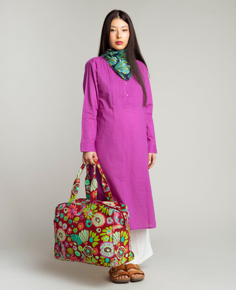 Weekend Bag - Molly burgundy