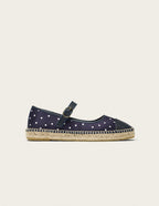 Espadrilles Bebi - Pois marine