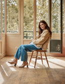 Bottines À Talons Brune - Cuir Plissé Verni Mocha