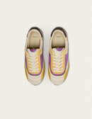 Baskets Basses Chantua - Citron Écru Lilas