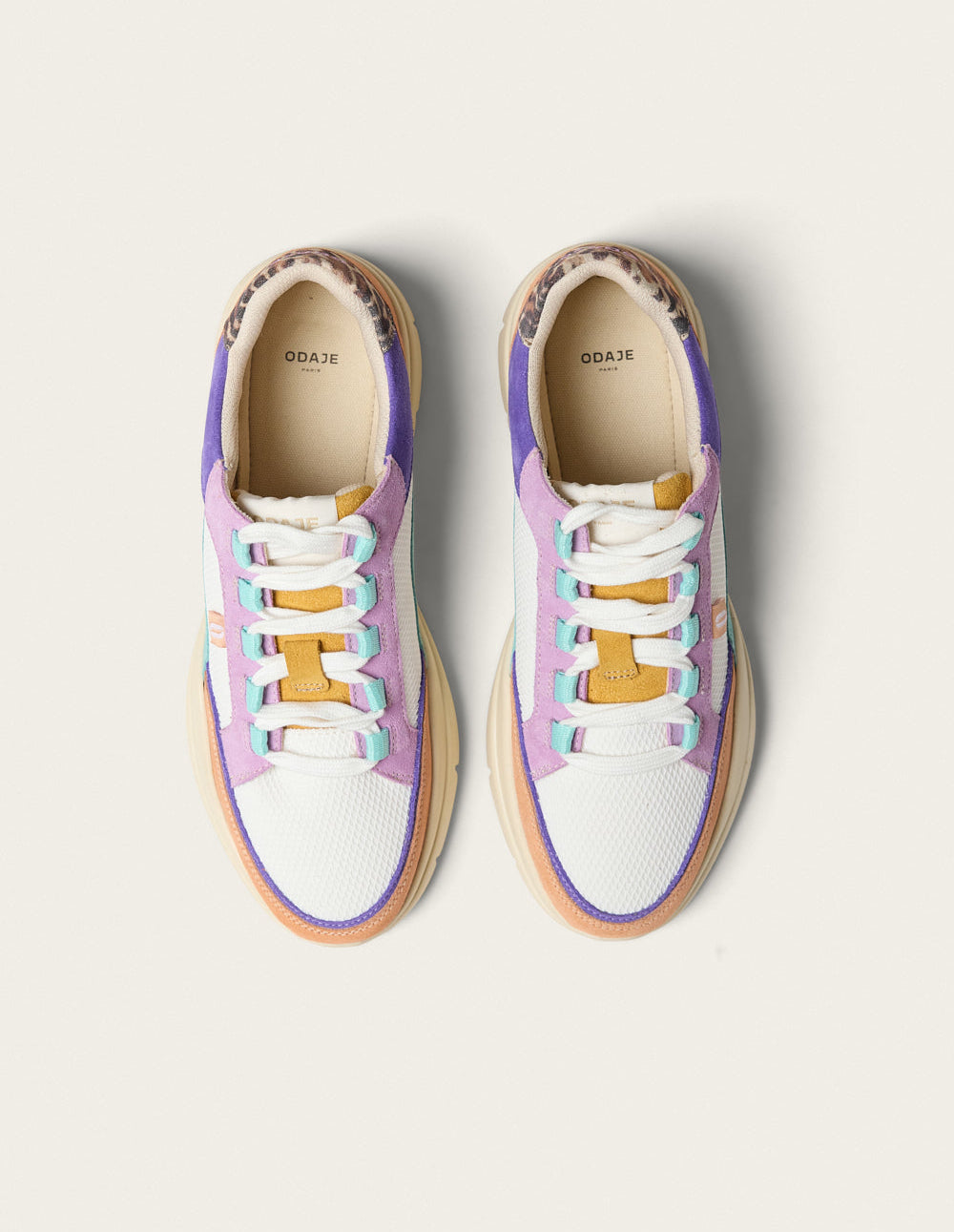 Baskets basses Laura - Blush violet lilas