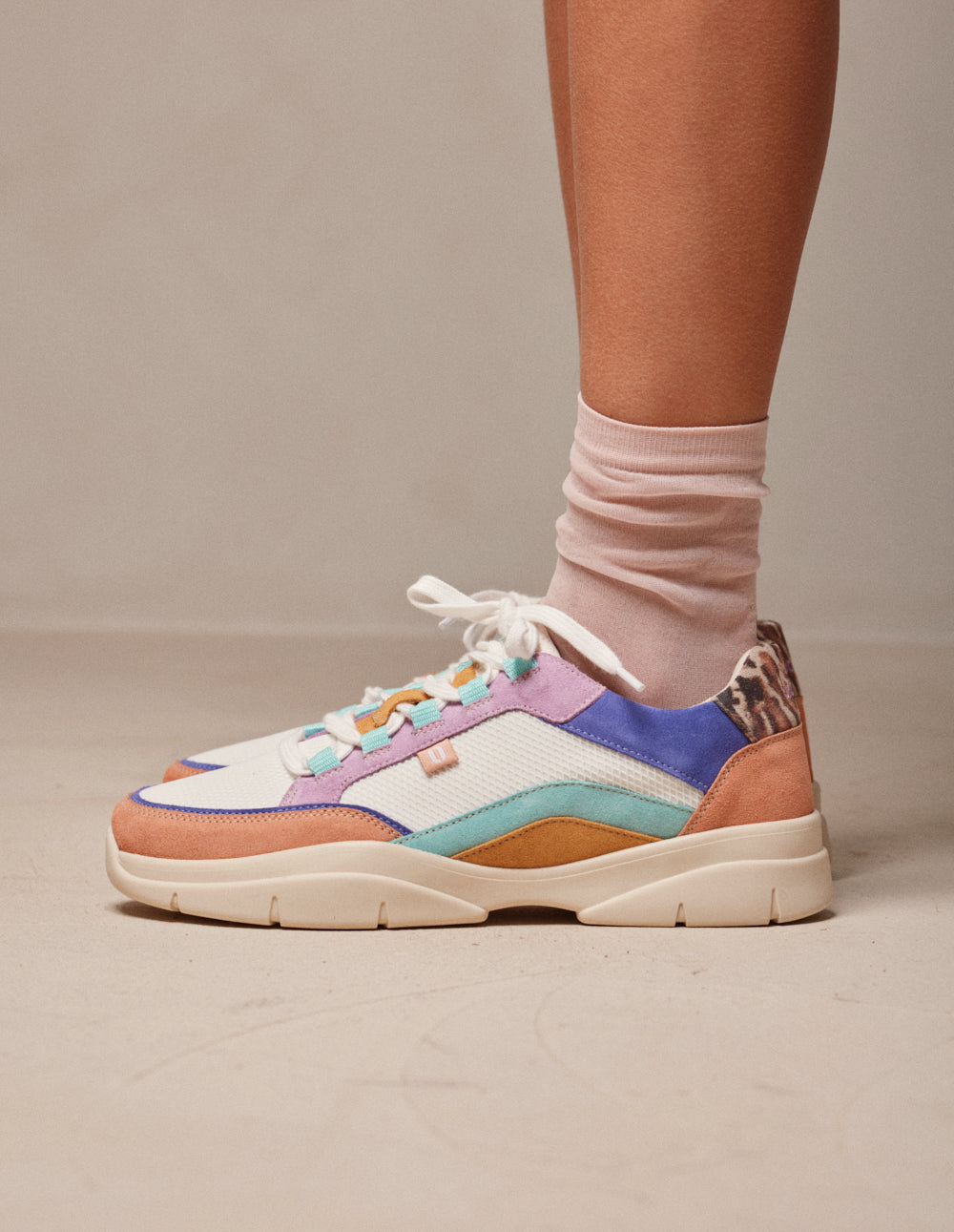 Baskets basses Laura - Blush violet lilas