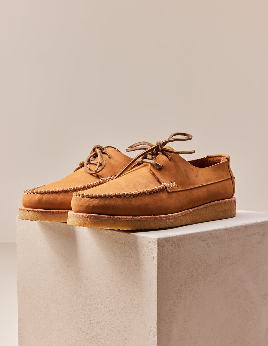 Chaussures Bateau Georges - Nubuck Cognac