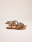 Alba Sandals - Leopard Leather