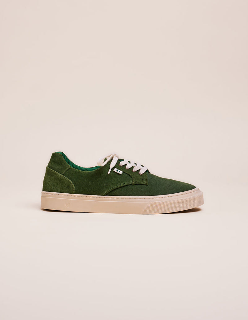 Alexandre Low Sneakers - Suede Green