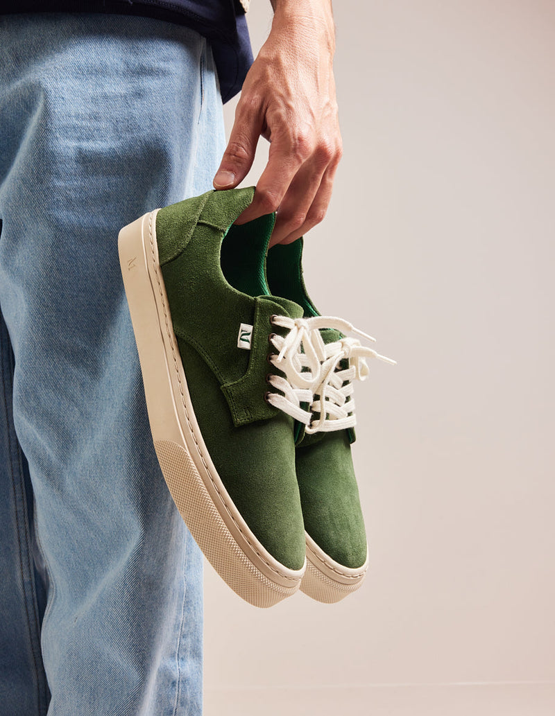 Alexandre Low Sneakers - Suede Green