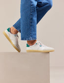 Lucia Low Sneakers - Blanc And Duck