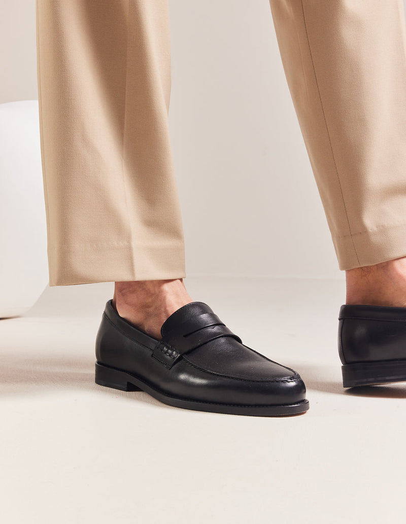 Marlo Loafers - Black Leather