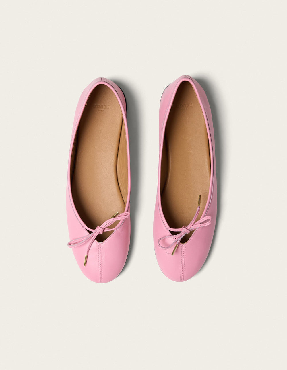 Ballerines Palea - Cuir rose