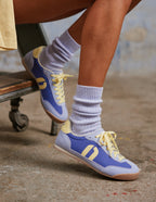 Baskets basses Riya - Violet jaune